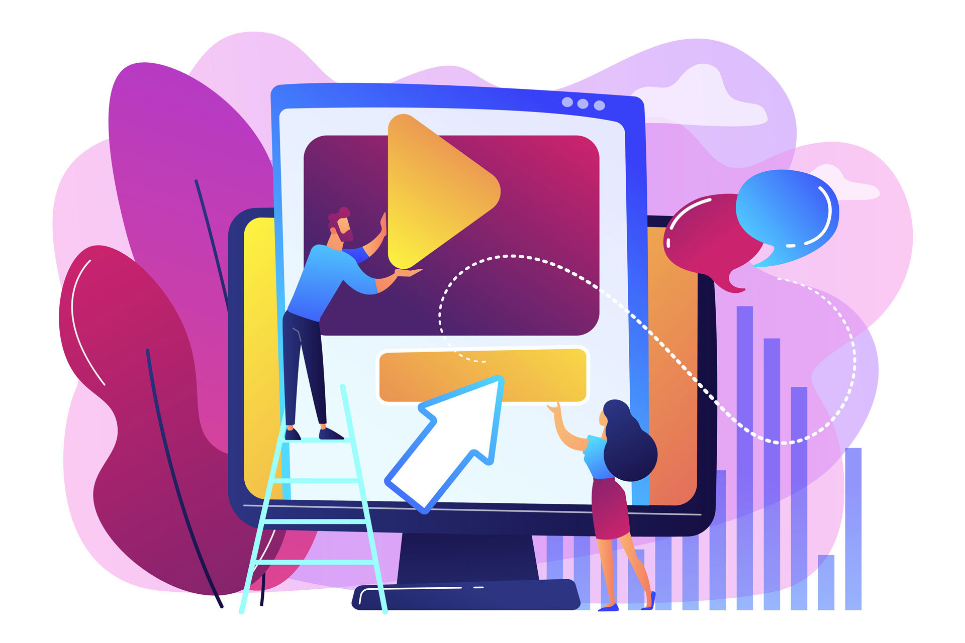 Motion design, vidéo d'animation vectorielle à Brignais HAKUNA Studio