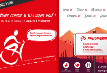 Création graphique "la semaine du vélo"